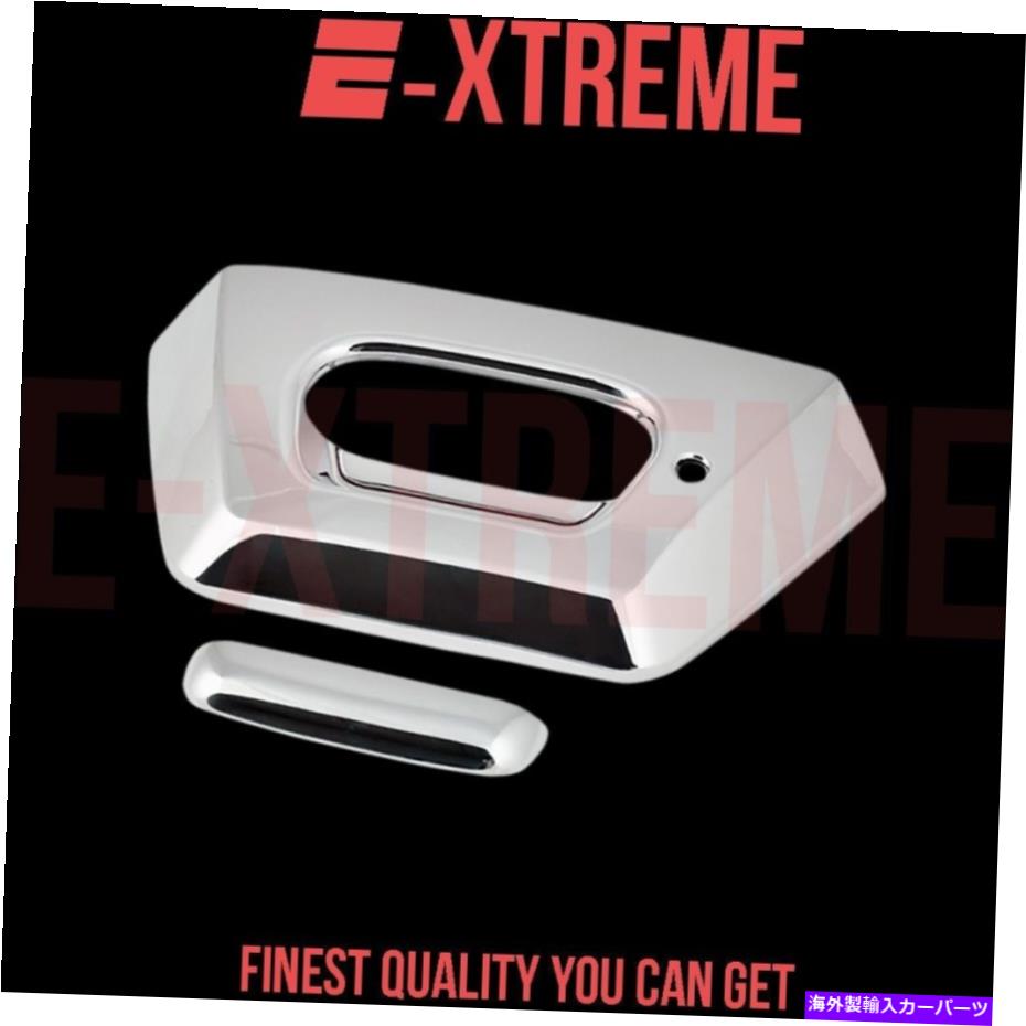 クロームカバー 2002-06 Chevy Avalanche Chrome Tailgate Tail Gateハンドルカバー1500 2500