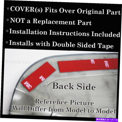 クロームカバー 2017-2022 Ford F250 Superduty Crew Cab Chrome DoorハンドルカバーW/SMTキーホル