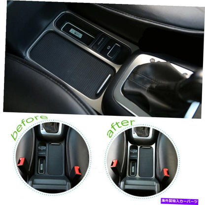 クロームカバー LHD VW Tiguan 2010-2016のステンレス鋼水カップホルダーパネルカバートリム