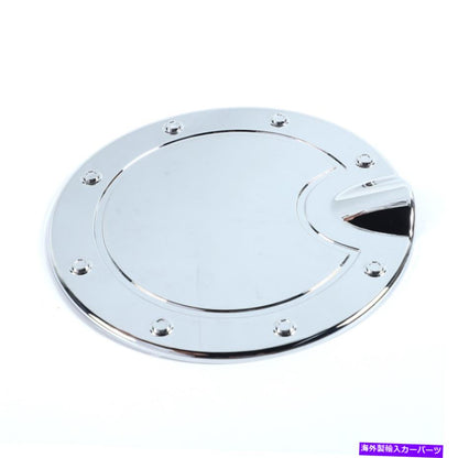 クロームカバー Dodge Ram 1500 2010-17アクセサリー用のクロム燃料タンクドアカバーガスキャップトリム