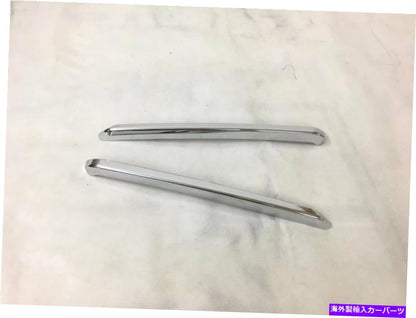 クロームカバー マツダの2つのPCS 3 Axela 2017-2018 Abs Chrome Front Grill Grille Strip Trim Cover