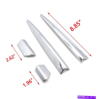クロームカバー ホンダシビック2016-2021のクロムリアビューサイドドアミラーカバーカバーカバーカバートリム