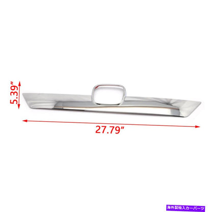 クロームカバー Chrome Abs Trunk Lid Tailgate Molding Decor Cover Civic Sedan 2016-2021のトリム