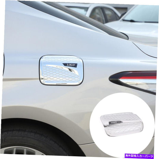 クロームカバー ABSクロム燃料油タンクガスキャップカバートヨタカムリ2018-2021用のトリムステッカー