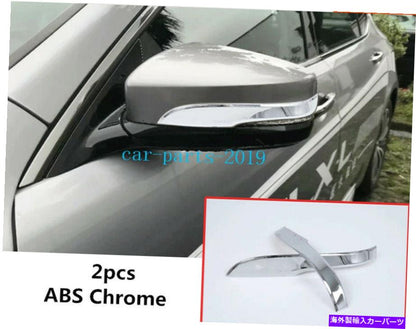 クロームカバー ABSクロムドアバックミラーストリップ装飾カバーカバーカバートリムfor Acura TLX 2015-2020