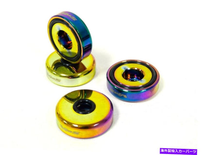 クロームカバー VMSレーシングCNC NEO CHROME 7PCバルブカバーホンダB20エンジン用のワッシャーシールセット