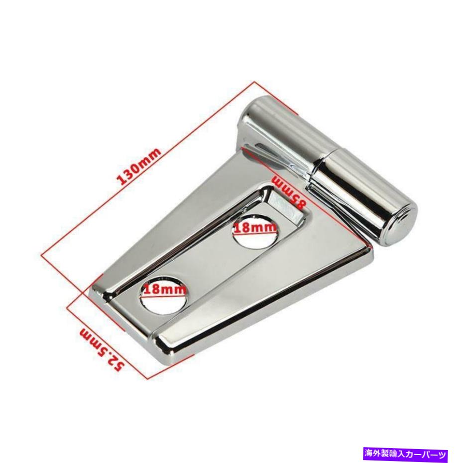 クロームカバー Chrome Engine Hood Hinge Trimカバー2007-2018 Jeep Wrangler JK 2/4ドア