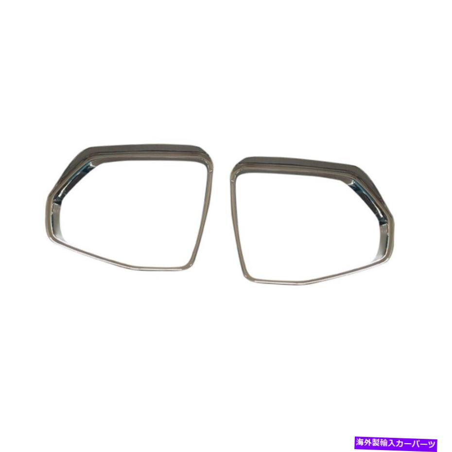 クロームカバー XT4 2018-2021 Chrome Breview Side Mirror Rain眉毛カバートリム耐久性