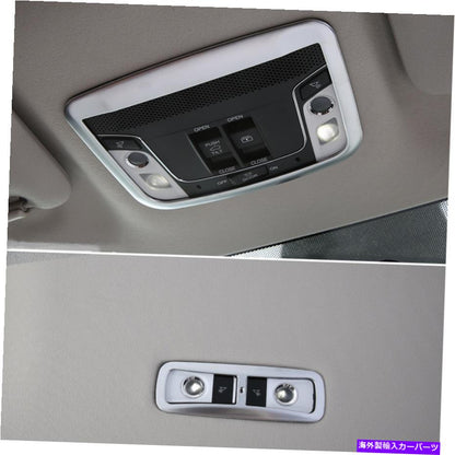 クロームカバー ホンダヴェゼルHRV 2016-2019用の2 PCS ABSクロムリーディングライトランプトリムカバー